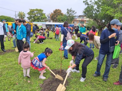 『一起集點樹』五結年年來報數 堤岸轉變綠色道路 (4)